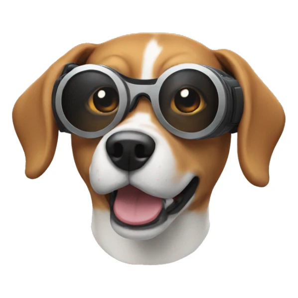 Vr dog sticker