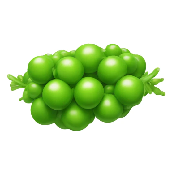 Wasabi peas sticker