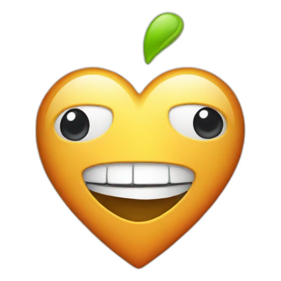 iPhone in love with android sticker