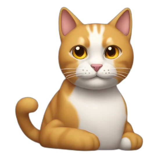 Gato fumando sticker