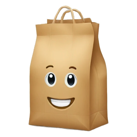 grocery bag sticker