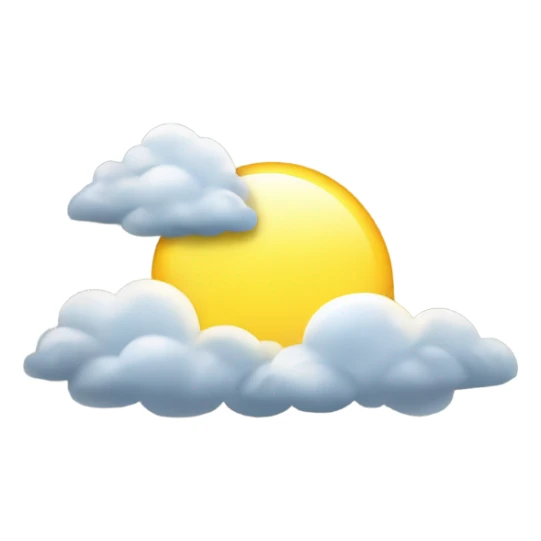 Morning sunlight breaking through the clouds sticker