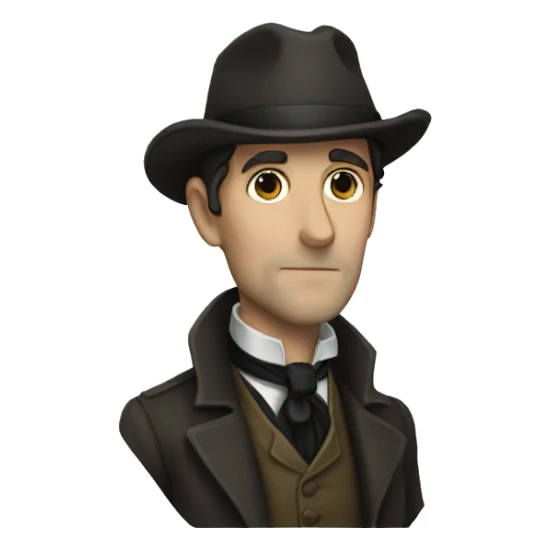 Sherlok Holmes  sticker