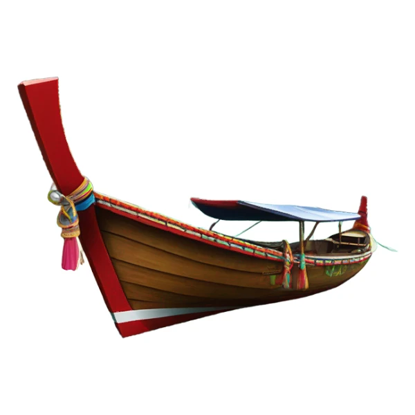 Boat in Thailand sticker