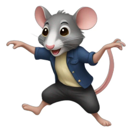 Ratón bailarin sticker