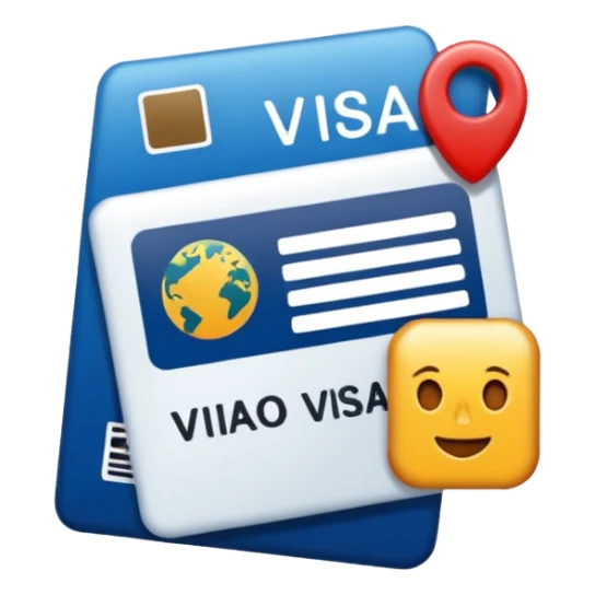 visa de turista sticker