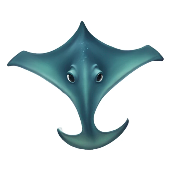 a stingray sticker