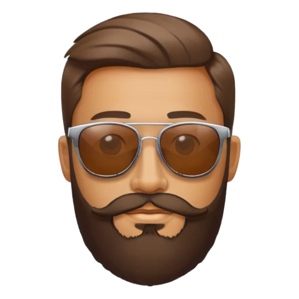 Biber mit Sonnenbrille  sticker