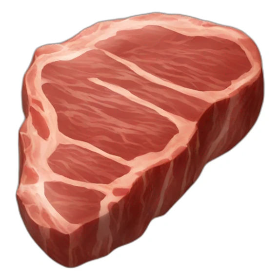 Dinosaur steak sticker