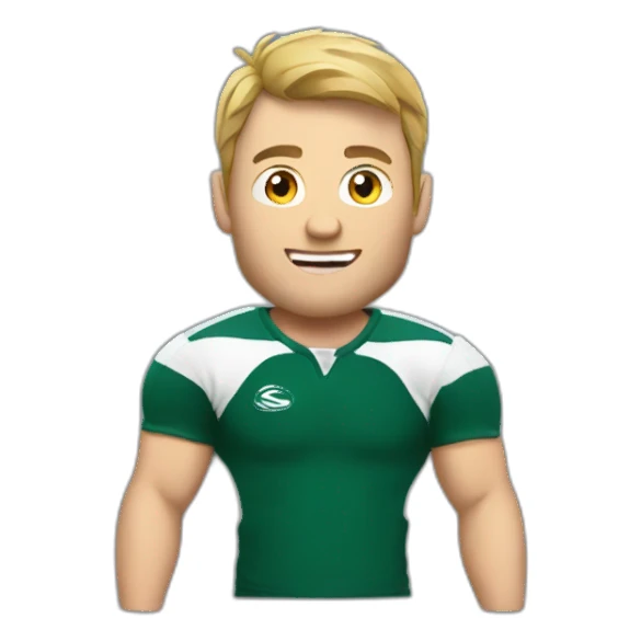 Rugbyman sticker