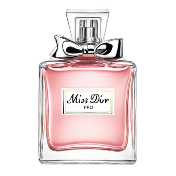 Miss dior perfume sticker