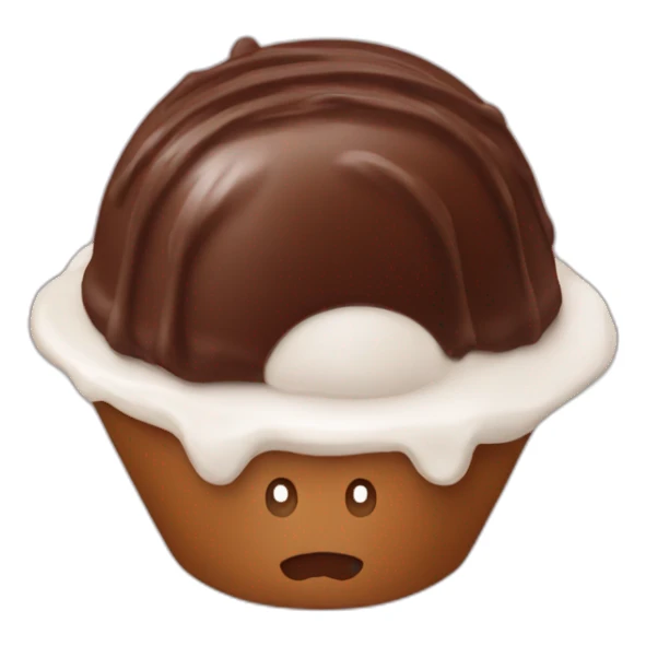mousse ou chocolat sticker