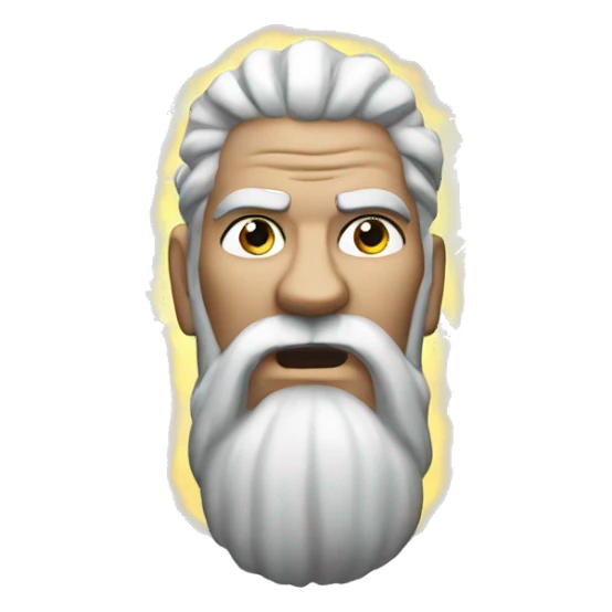 zeus lightning sticker