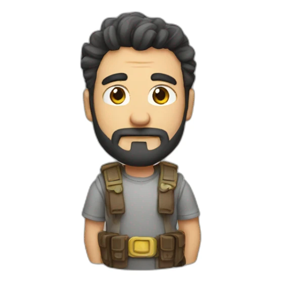 video game hero ian sticker