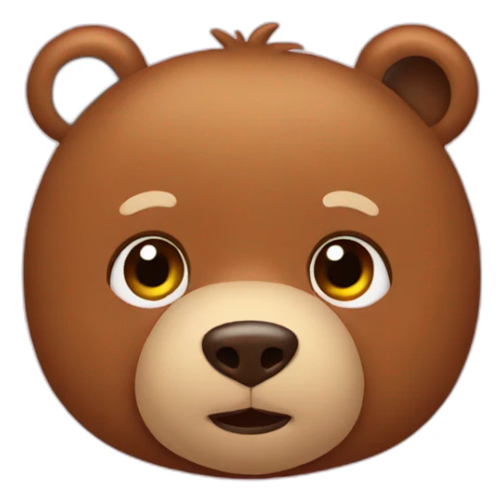 emoji-urso sticker