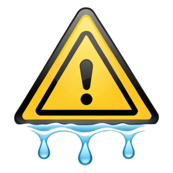 slippery surface sign sticker
