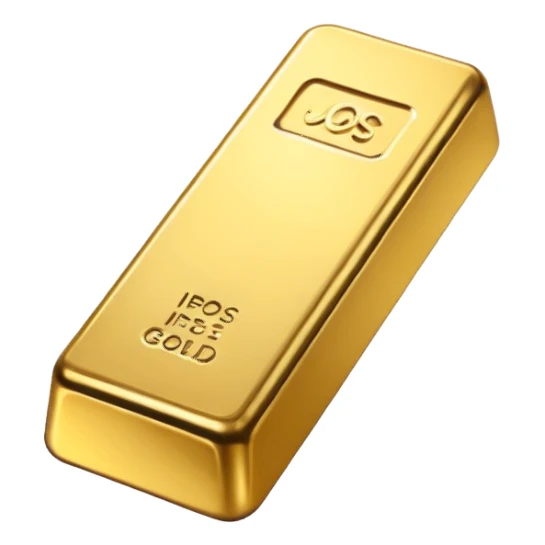 gold bar sticker