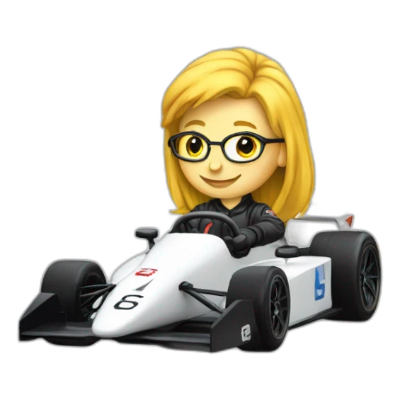 Formula student racecar sticker