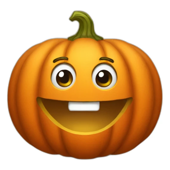 thanksgiving pumpkin sticker