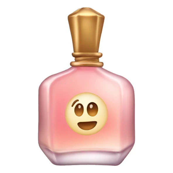 Bottle of perfume sticker