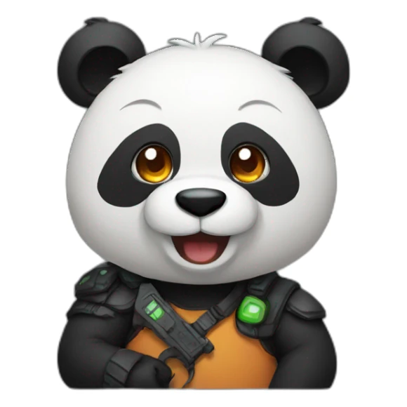 gamerpanda sticker