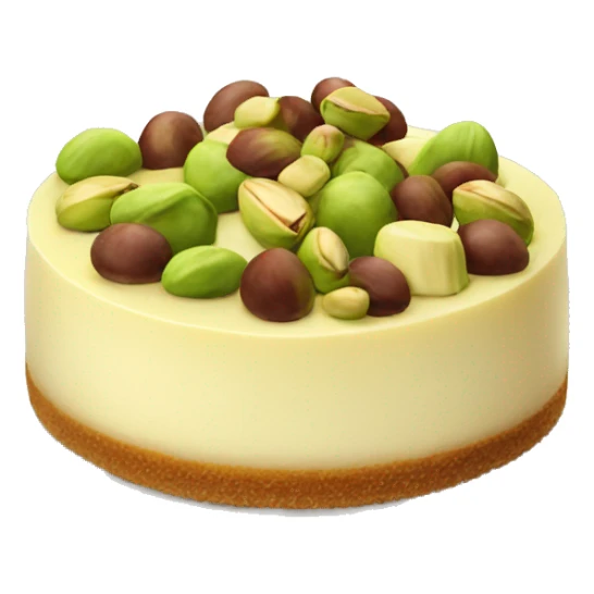 cheesecake with pistachio  sticker