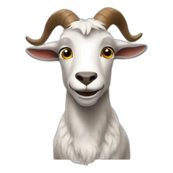 goat football sticker