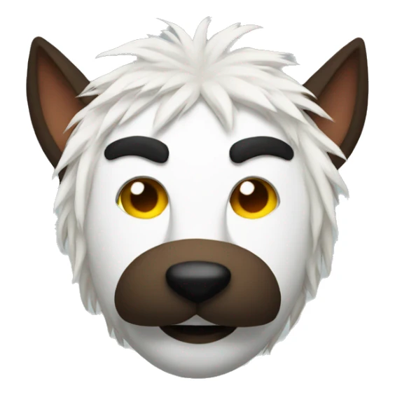 furry elon mask sticker