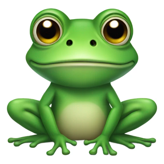 Frog sticker