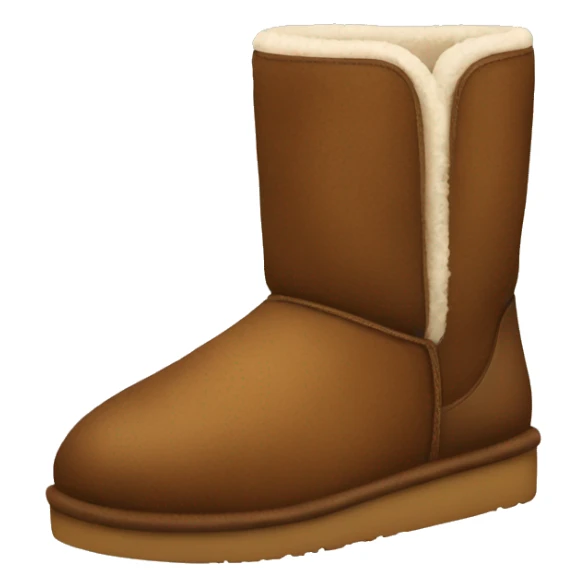 Brown uggs sticker