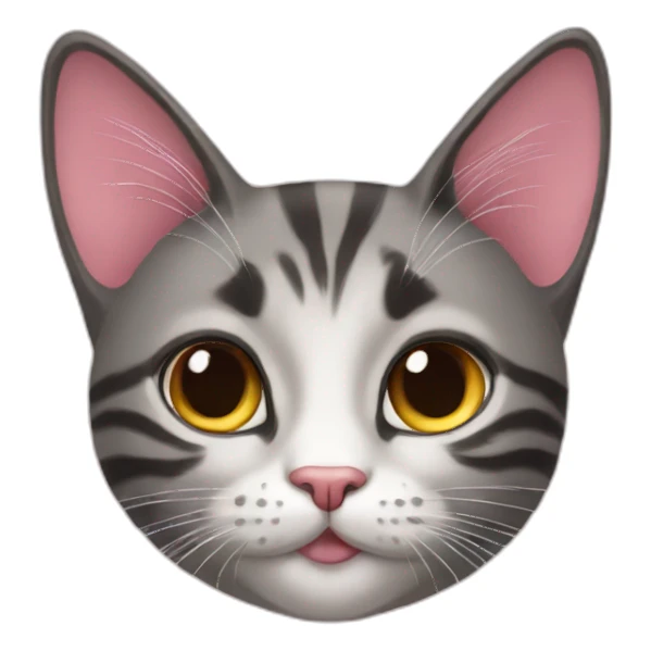 Coquette cat sticker