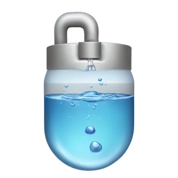 Watsu water treatment sticker