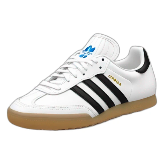 Adidas samba OG white  sticker