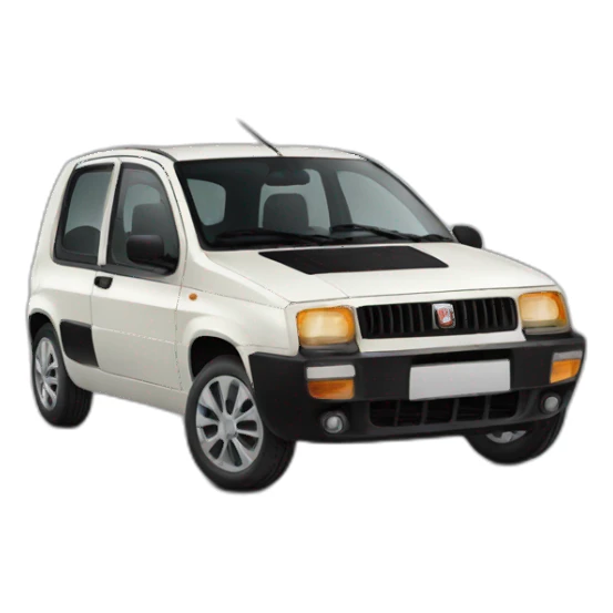 fiat panda car sticker
