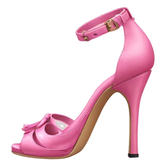 Pink Chanel heels sticker