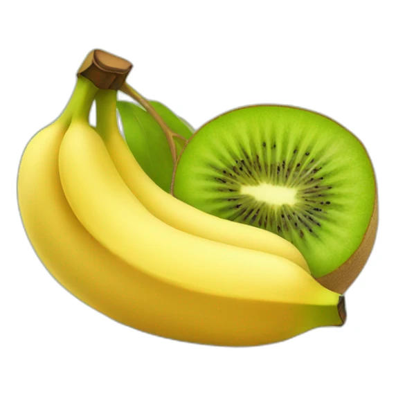 Banana kiwi sticker