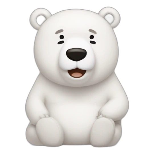 we bare bear sticker