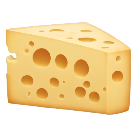 Brown cheese sticker