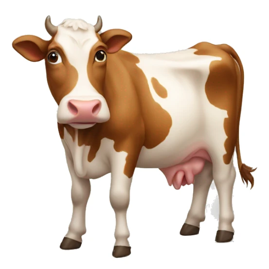 Cow patato sticker