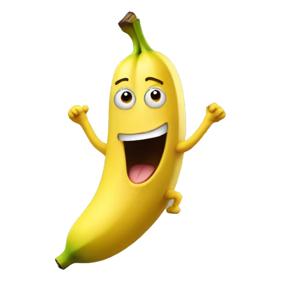 Banana dancing  sticker