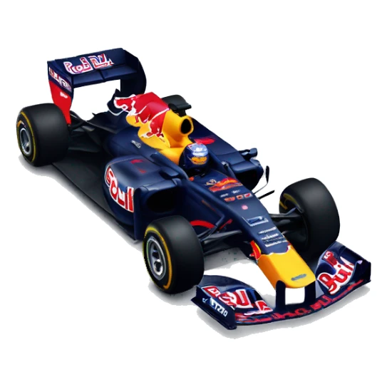 red bull formula 1 car sticker