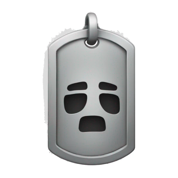 dogtag sticker