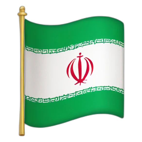 Old flag of iran sticker
