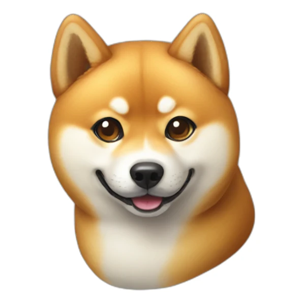 shiba-disguised-apple sticker