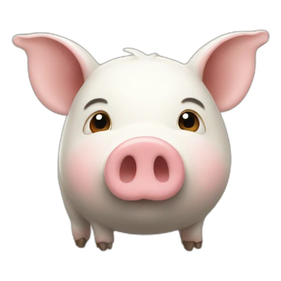 Un cochon gras sticker