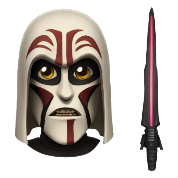 Darth Malak from star wars sticker