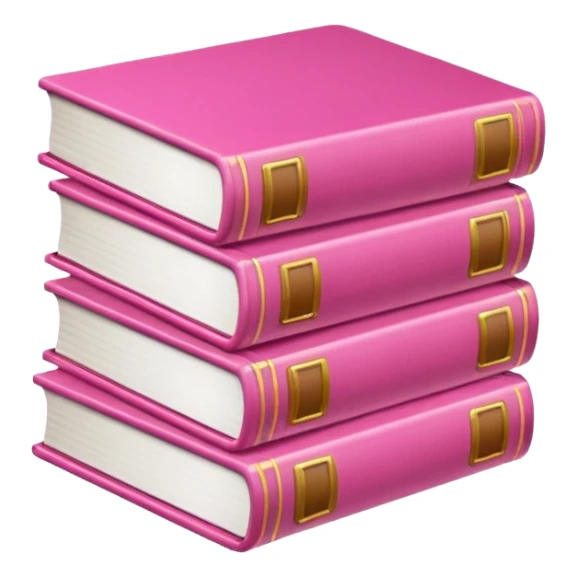 Unos libros rosas  sticker