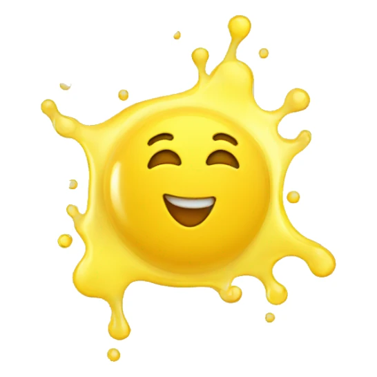 yellow washing gel sticker