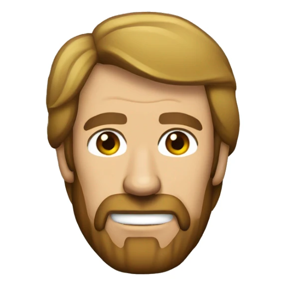 chuck-norris-approve without beard and moustaches sticker