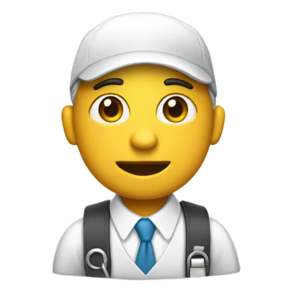 job search as a character sticker